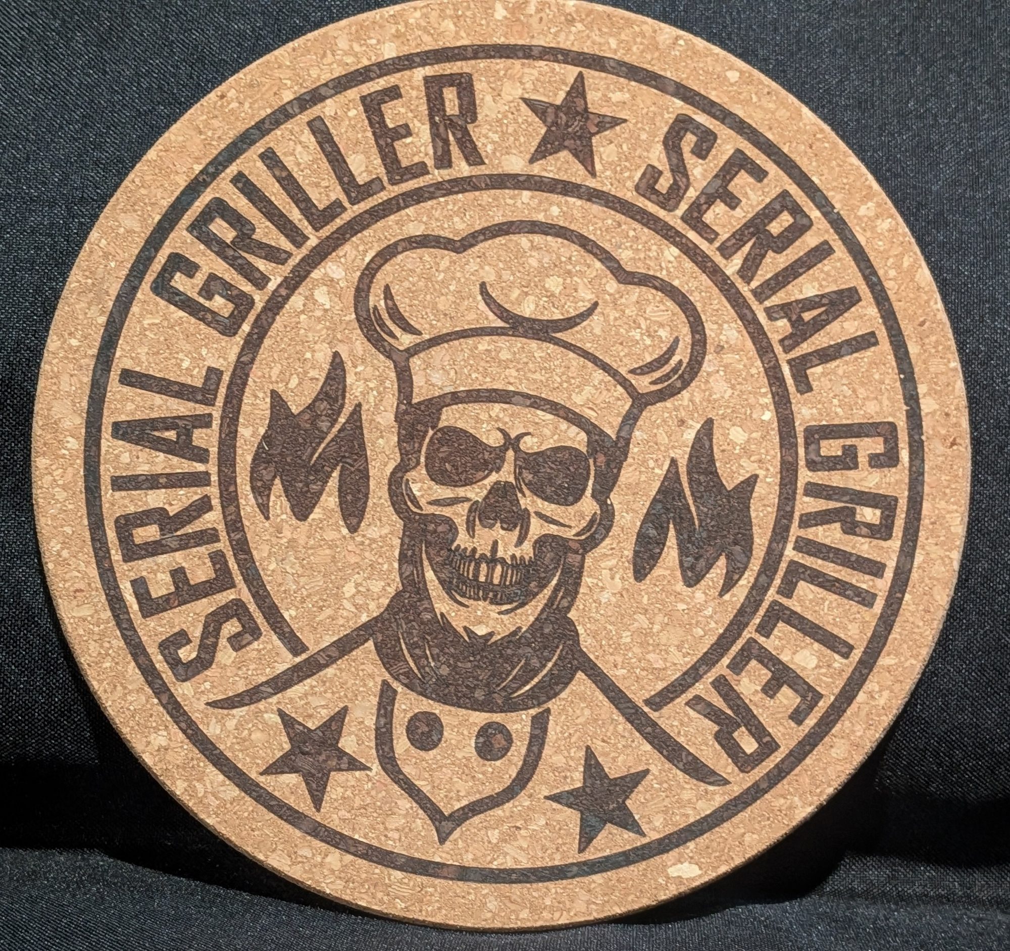 Serial Griller Cork Trivet